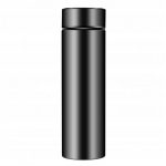 Termos inteligent cu afisaj LED si termometru, 500 ml, Gonga®, culoaremodel Negru