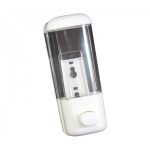 Dispenser pentru sapun lichid, 500 ml, Gonga®, culoaremodel Alb