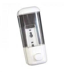 Dispenser pentru sapun lichid, 500 ml, Gonga®, culoaremodel Alb