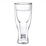 Pahar model sticla inversata, 500 ml, Gonga®, culoaremodel Transparent