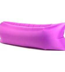 Saltea gonflabila Cloud Lounger, umflare fara pompa, Gonga®, culoaremodel Roz