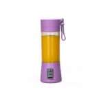 Blender, juicer, portabil, 350 ml, cu incarcare usb, Gonga®, culoaremodel Mov