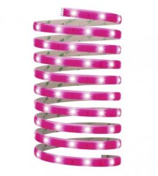 Banda LED Paulmann Basis DECO, 12 V, 3m, culoaremodel Roz