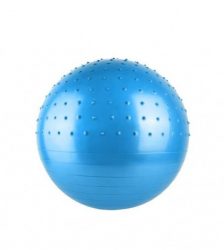 Minge pentru yoga si exercitii de gimnastica, 75 cm, Gonga®, culoaremodel Albastru