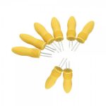 Set 8 tepuse pentru porumb, BBQ, Gonga®, culoaremodel Galben