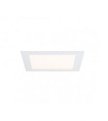 Plafoniera incastrabila LED Paulmann 92612, 6 W, alb satinat, 2700 K, 500 lumeni, culoaremodel Alb