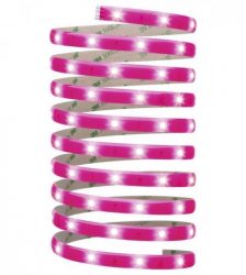 Banda LED Basis Deco Paulmann 70507, 12 V, 300 cm, culoaremodel Roz