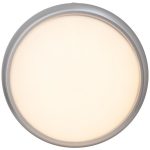 Plafoniera LED Brilliant Vigor, 15 W, 850 lm, 2700 K, culoaremodel Argintiu