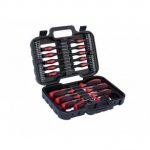 Trusa de scule HedoTools, 58 piese, culoaremodel Argintiu