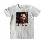 Tricou pentru barbati La Casa de Papel Helsinki, culoaremodel Alb, marime M
