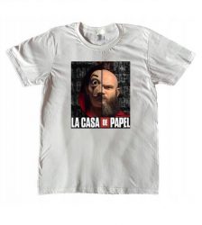Tricou pentru barbati La Casa de Papel Helsinki, culoaremodel Alb, marime M