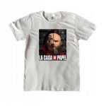 Tricou pentru barbati La Casa de Papel Helsinki, culoaremodel Alb, marime XL