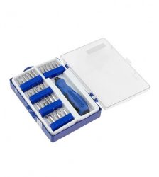 Set surubelnita 31 in 1, albastru, Gonga®