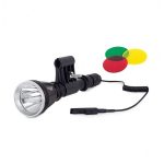 Lanterna de vanatoare LED Bailong XM-L3-U3 Q2888, cu 3 filtre color, culoaremodel Negru