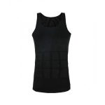 Maiou de modelare corporala pentru barbati, Gonga®, culoaremodel Negru, marime XL
