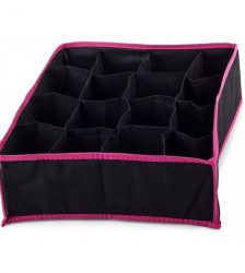 Organizator pentru sosete si lenjerie intima, 16 compartimente, culoaremodel Negru