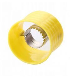 Dispozitiv pentru curatat porumb fiert, forma rotunda, culoaremodel Galben