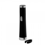 Tirbuson electric portabil alimentat cu baterii, 28 cm, culoaremodel Negru