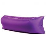 Saltea gonflabila Cloud Lounger, umflare fara pompa, Gonga®, culoaremodel Mov