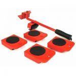 Set transportat si ridicat mobila, Gonga®, culoaremodel Rosu
