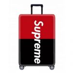 Husa de protectie pentru troler, Model Supreme, rosu/negru, marime S, culoaremodel Negru/Rosu
