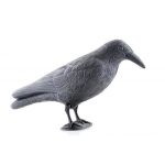 Figurina model corb pentru alungarea pasarilor, Gonga®, culoaremodel Negru