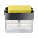 Dispenser pentru detergent de vase, Gonga®, culoaremodel Negru