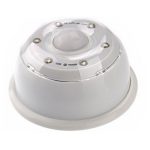 Lampa LED cu senzor de miscare, cu baterii AAA, Gonga®, culoaremodel Argintiu
