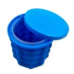 Recipeint pentru pastrarea ghetii, din silicon, Gonga®, culoaremodel Albastru