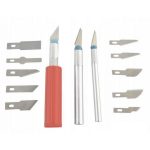 Set 13 piese pentru modelaj/sculptura, Gonga®, culoaremodel Argintiu