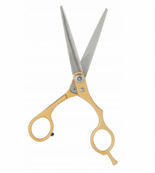 Foarfeca de tuns din otel, 17 cm, culoaremodel Auriu