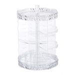 Organizator pentru cosmetice rotativ, 24.5 cm, culoaremodel Transparent