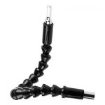 Cap prelungitor flexibil pentru bormasina, 30 cm, negru, Gonga®