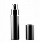 Sticla pentru parfum reincarcabila, 10 ml, pentru calatorii, Gonga®, culoaremodel Negru