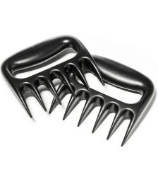 Set 2 dispozitive model gheare pentru gratar, Gonga®, culoaremodel Negru