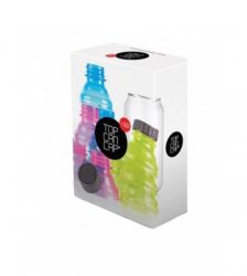 Set 10 capace pentru doze de suc, Gonga®, culoaremodel Multicolor