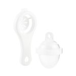 Set 7 dispozitive pentru preparat oua posate, Gonga®, culoaremodel Alb
