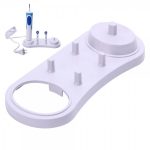 Suport pentru 4 capete de periuta electrica Oral-B, alb, Gonga®, culoaremodel Alb