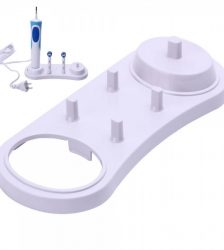 Suport pentru 4 capete de periuta electrica Oral-B, alb, Gonga®, culoaremodel Alb