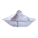 Pelerina pentru frizerie cu guler, Gonga®, culoaremodel Gri
