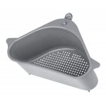Organizator cu sita pentru chiuveta, Gonga®, culoaremodel Gri