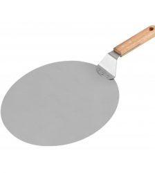 Spatula solida pentru pizza, 30cm, Gonga®, culoaremodel Argintiu