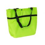 Geanta pliabila cu roti, tip troler, Gonga®, culoaremodel Verde