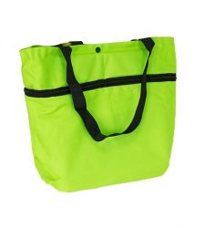Geanta pliabila cu roti, tip troler, Gonga®, culoaremodel Verde
