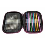 Set de accesorii pentru crosetat, Gonga®, culoaremodel Multicolor, marime 22