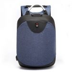 Rucsac antifurt, cu usb si cifru, Gonga®, culoaremodel Albastru