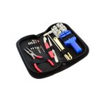 Kit complet reparatii ceasuri, 20x10x5cm, 16 piese, culoaremodel Negru