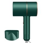 Uscator de par portabil, pentru calatorii, Gonga®, culoaremodel Verde