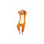 Pijama intreaga pentru adulti, Gonga®, marime L, culoaremodel Portocaliu