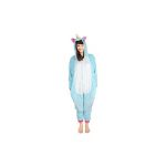 Pijama intreaga pentru adulti, Gonga®, culoaremodel Albastru, marime M